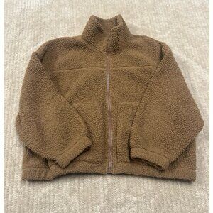 Old navy Cozy Sherpa sweatshirt size petite medium